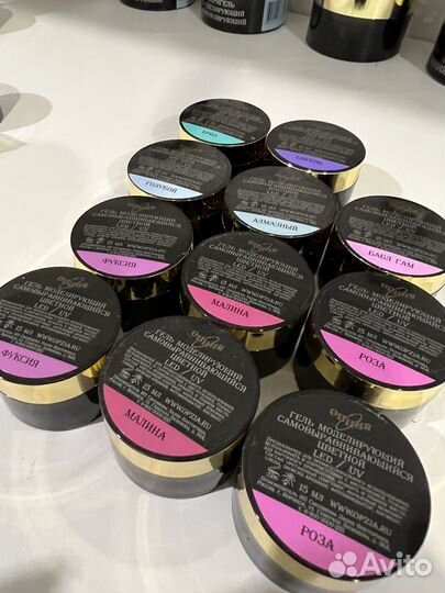 Гели опция для ногтей