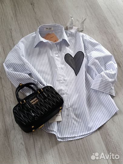 Рубашка Miu miu