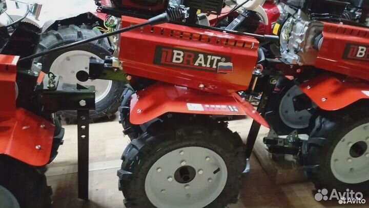 Мотоблок Brait мкр403 3/1 (1-я понижен.) 24 фрезы