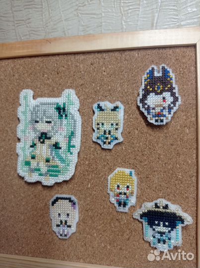 Вышивка значков под заказ разной сложности