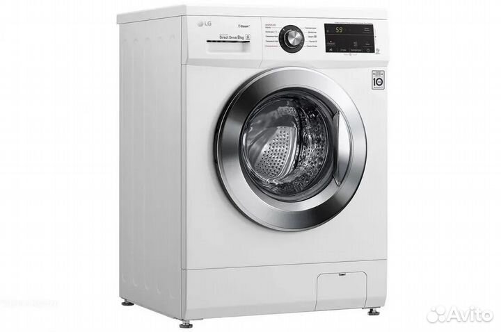 Стиральная машина LG F4J3TS2W 8 кг