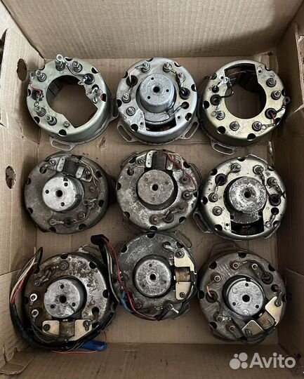 Генератор СССР 12В 65Вт на мотоцикл Минск Восход