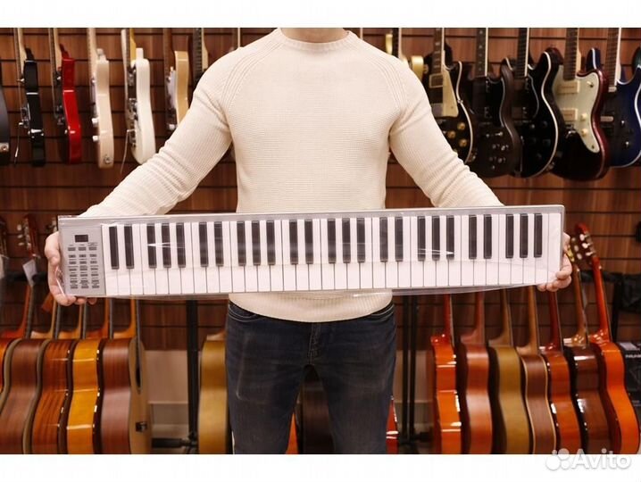 Jonson&Co JC-118 silver - синтезатор с чехлом