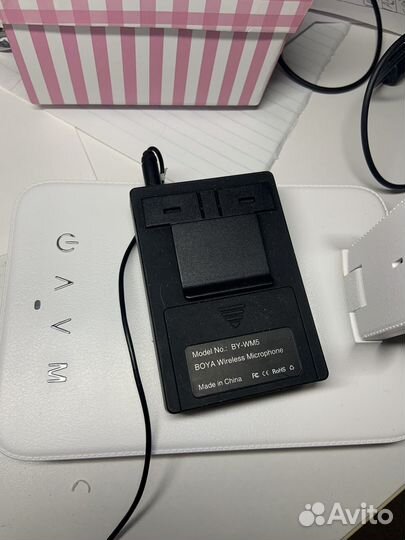 Радио петличка Микрофон петличный Boya BY-WM5