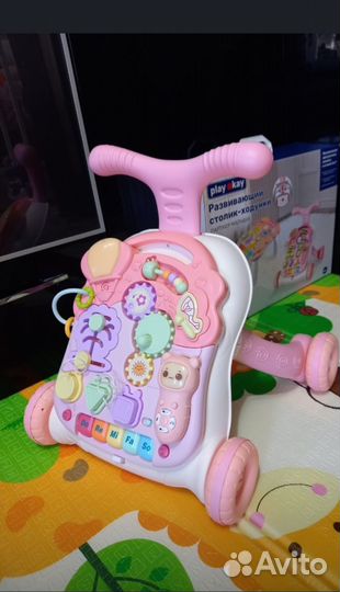 Ходунки каталка музыкальные 3 в 1