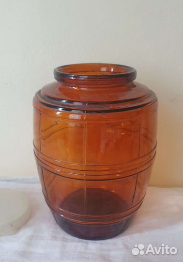 Банка, темное стекло 2л