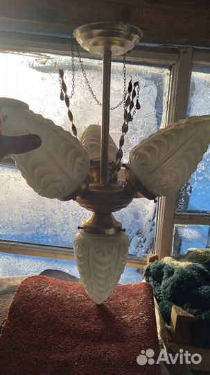 Лампа настольная, сарафан