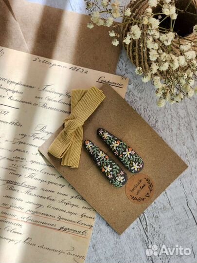 Заколки ручной работы