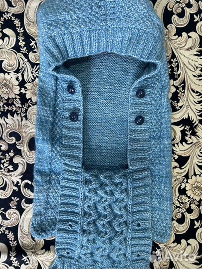 Конверт вязанный ручная работа