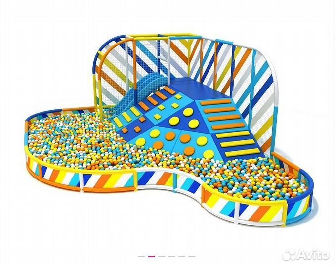 Горка-вулкан 