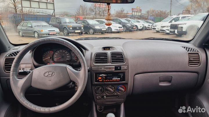 Hyundai Accent 1.5 МТ, 2008, 198 000 км