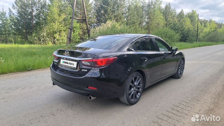 Mazda 6 2.5 AT, 2015, 115 000 км