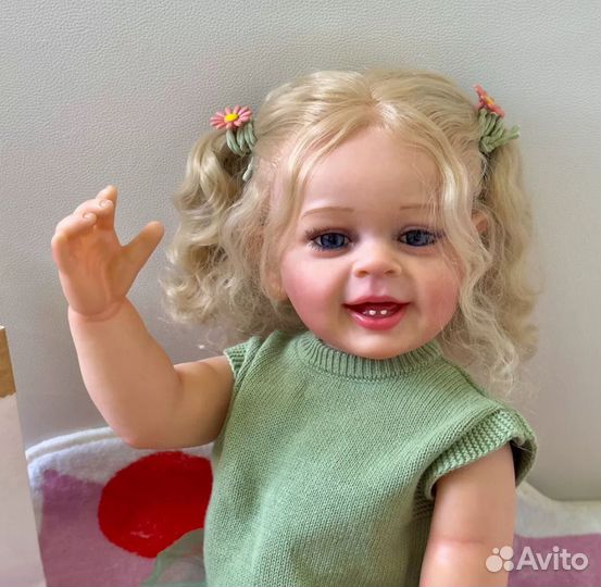 Кукла Реборн силиконовая 60 см