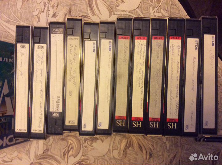 Видеокассеты Sony, TDK