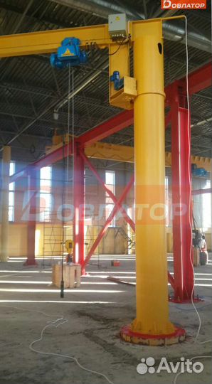 Кран консольный поворотный ручной