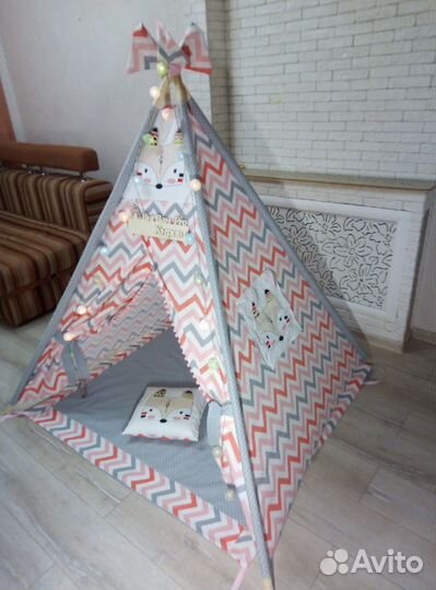 Детский игровой домик, вигвам