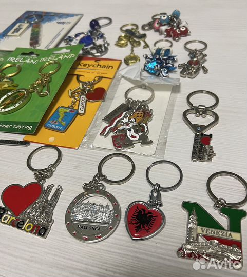 Брелок для ключей со всего Мира