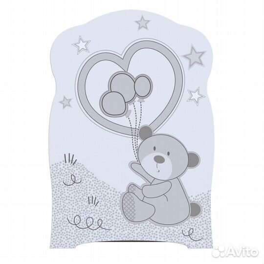 Кроватка вдк маятник+ящик, белый цвет