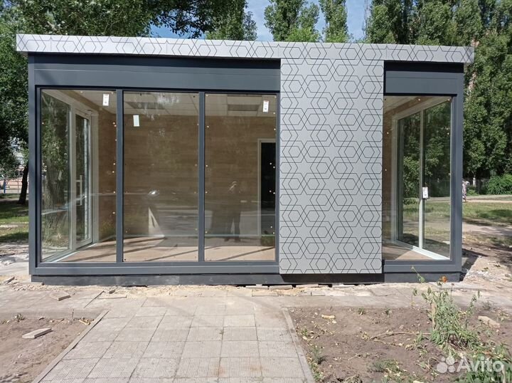 Изготовление киосков, павильонов, остановок