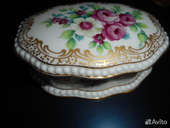 Фарфоровая шкатулка Rosenthal Германия-Бавария