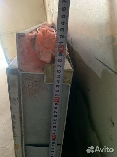 Входная дверь от застройщика пик