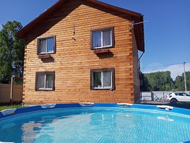 Коттедж 133 м² на участке 12 сот.