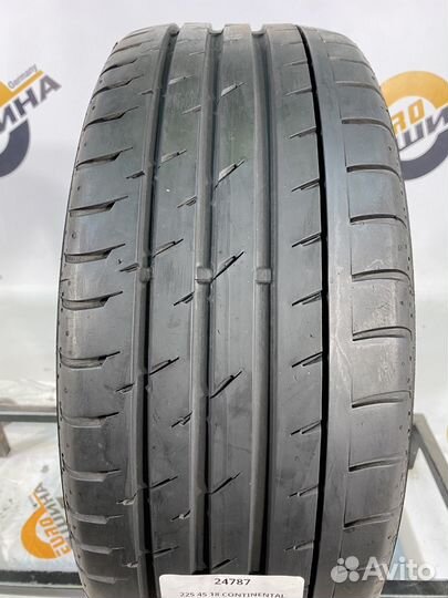 Continental ContiSportContact 3 225/45 R18 90V