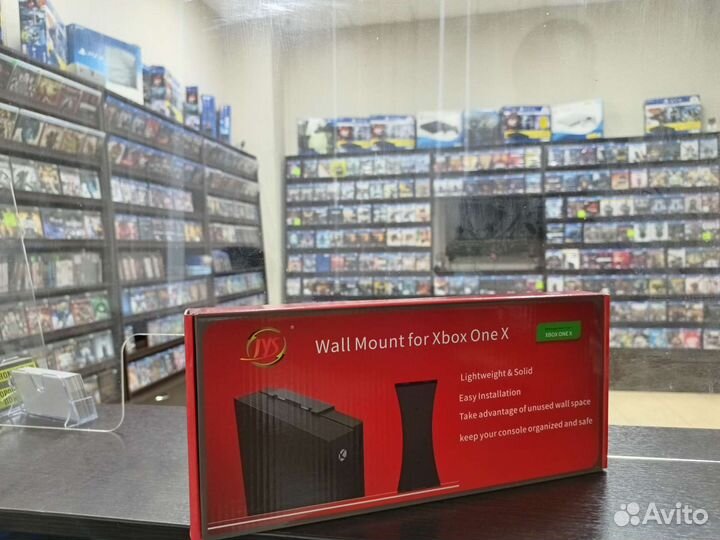 Xbox One X кронштейн настенный