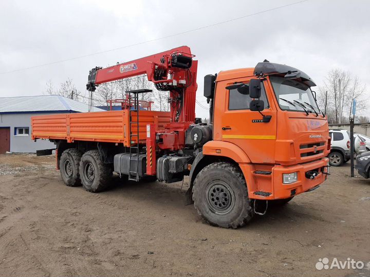 Кран-борт вездеход