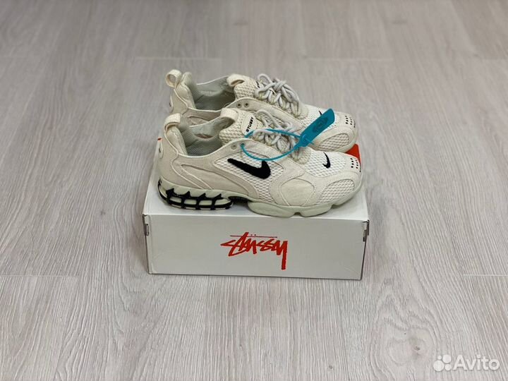 Кроссовки Nike Air Zoom Spiridon 2 Stussy Fossil