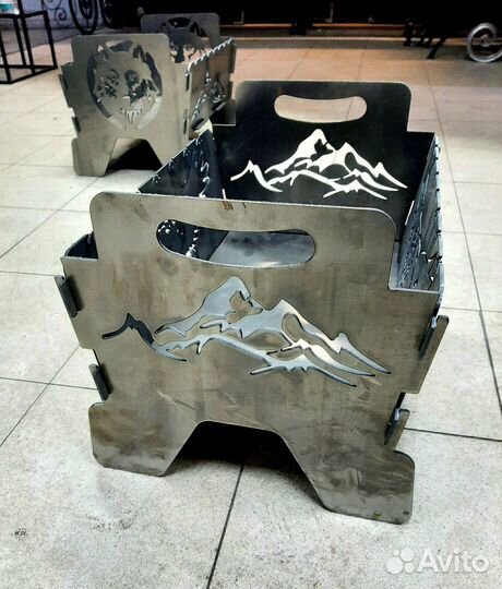 Мангал разборный 3мм