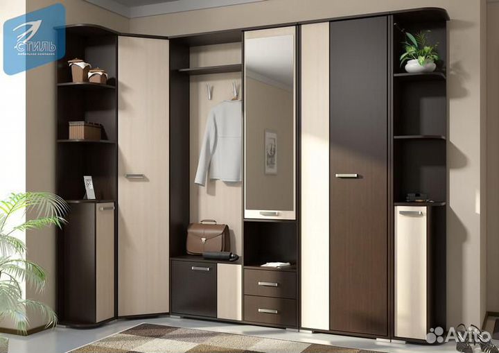 Прихожая с модульной системой. домино-А