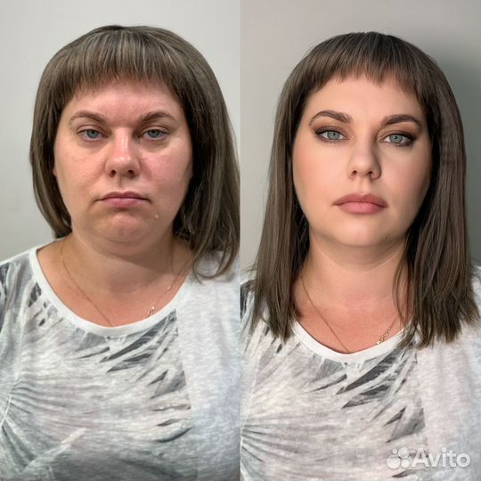 Макияж и прическа