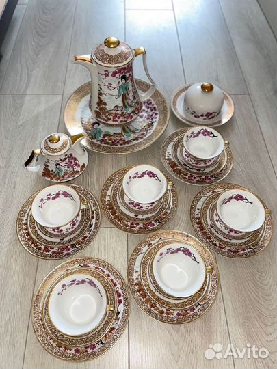 Сервиз Гейша Jlmenau (Ильменау, Германия)