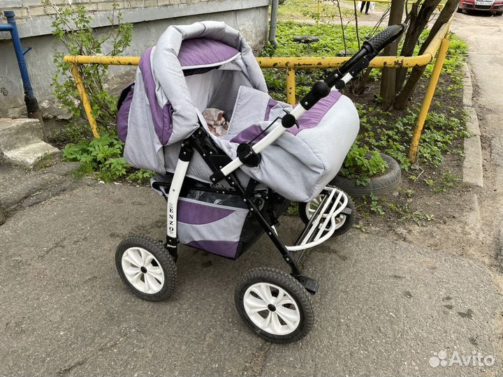 Коляска для двойни 3 в 1