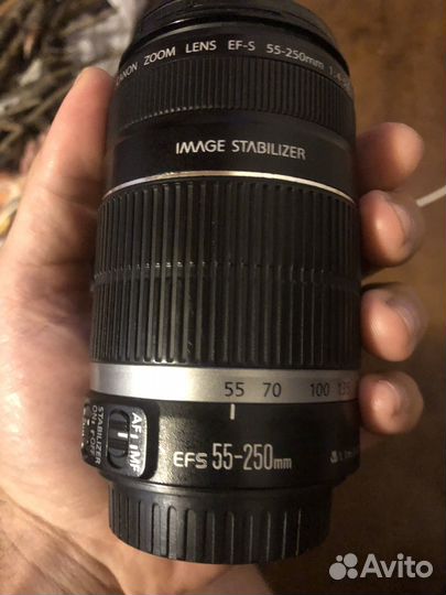 Объектив canon ef-s 55-250 mm