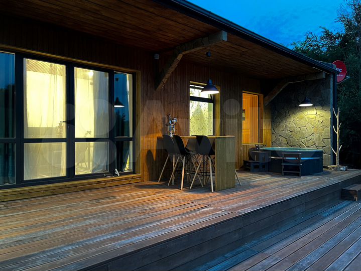 Дом 40 м² на участке 2 га