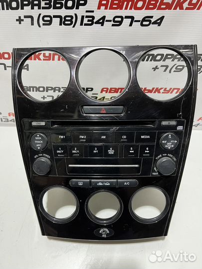 Магнитола штатная Мазда 6 GG