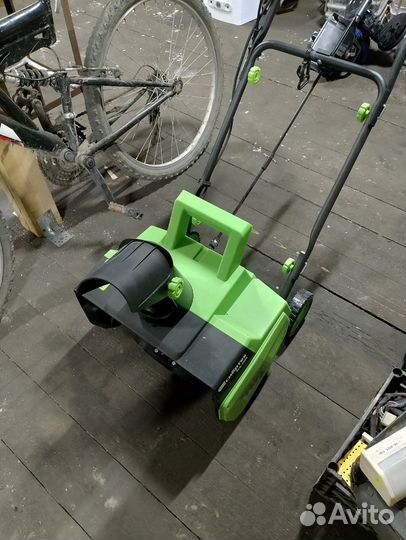 Снегоуборщик электрический бу