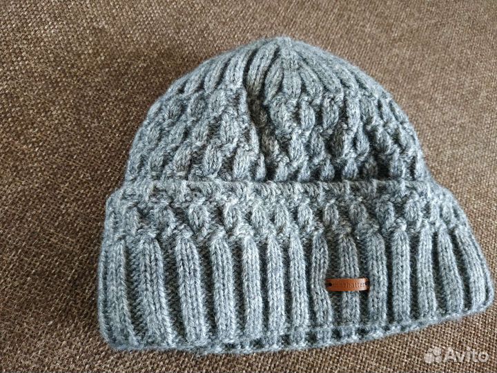 Шапка вязаная унисекс