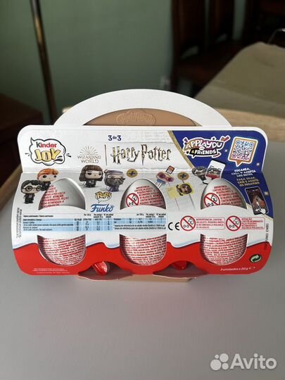 Kinder Joy Harry Potter 1 серия, упаковка