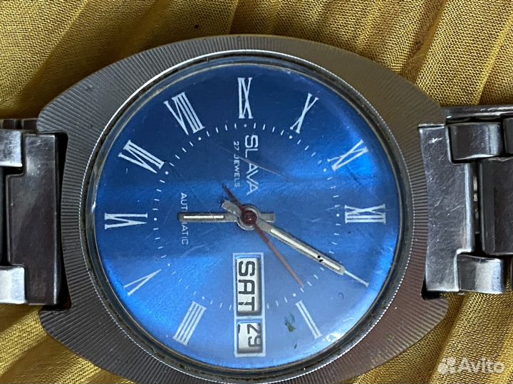 Зеленый перстень Часы Слава,часы-кулонЧайка