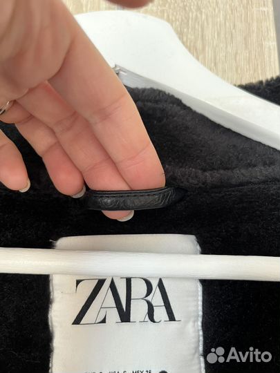 Дубленка авиатор zara оригинал