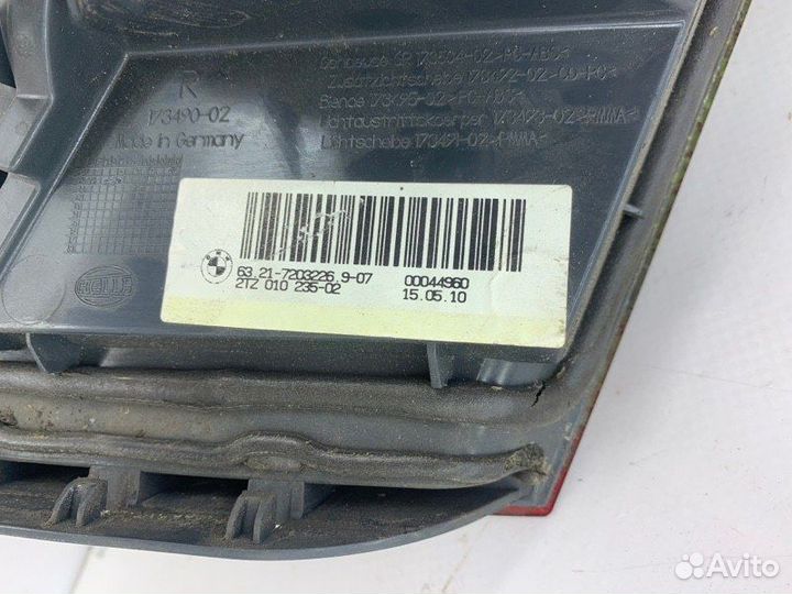 Фонарь правый Bmw 520D F10 (Ф10) N47D20C 2 2010