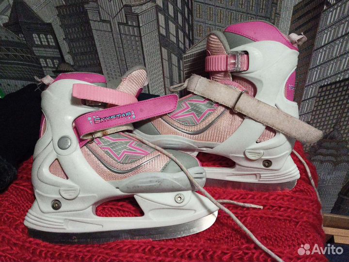 Коньки две пары разные