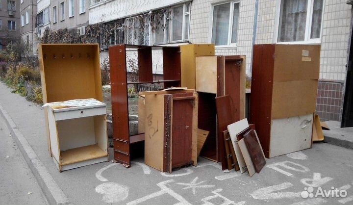 Вывоз мебели, мусора, хлама, вещей на утилизацию