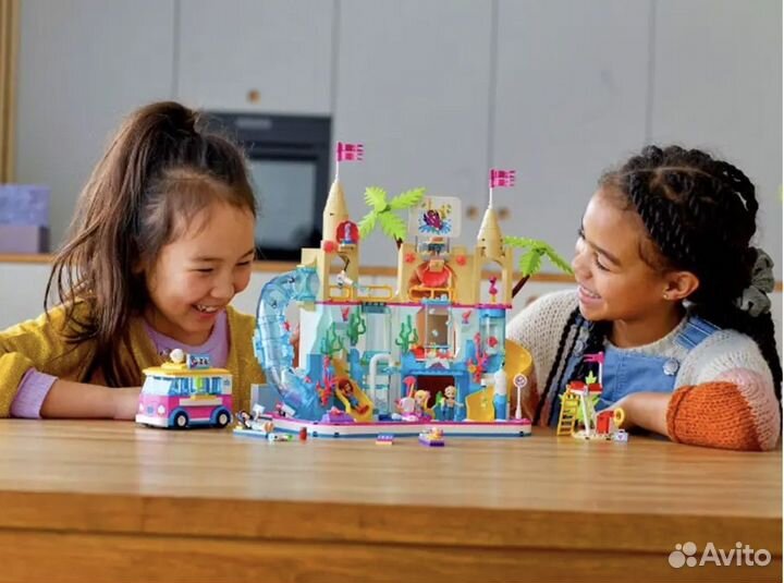 Lego friends летний аквапарк