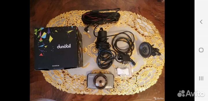 Автомобильный видеорегистратор dunobil chrom DUO