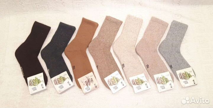 Носки из монгольской шерсти