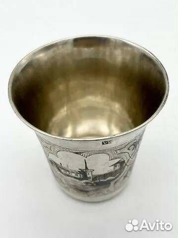 Царская серебряная стопка - киддушный стакан 1862г